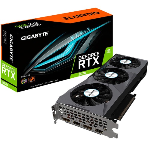 Gigabyte GeForce RTX 3070 Eagle 8G (Rev. 2.0) NVIDIA 8 GB GDDR6