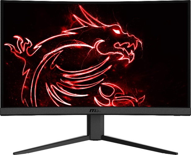 MSI Optix G24C4 - Monitor curvo Gaming de 23.6 " LED FullHD 144 Hz (1920 x 1080 p, Ratio 16:9, Panel VA, Anti-Glare, 1ms GTG), negro, compatible con consolas