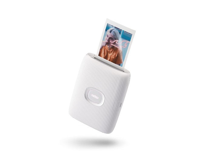 instax Mini LINK2 Smartphone Printer, Clay White, Kompakt - Clay White Single