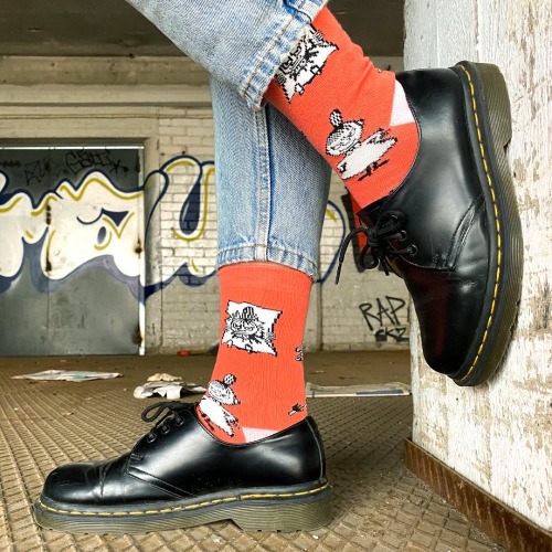 Little My Happiness Socks Orange 36-42 - Nordicbuddies | Default Title