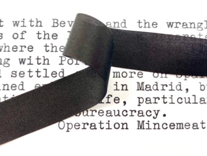 New Silk Plain Black Universal Typewriter Ribbon | Default Title