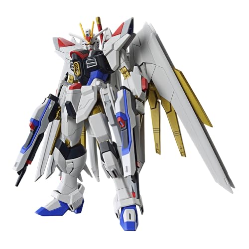 BANDAI SPIRITS(バンダイ スピリッツ) HG Mobile Suit Gundam SEED FREEDOM Mighty Strike Freedom Gundam 1/144 Scale Color-Coded Plastic Model