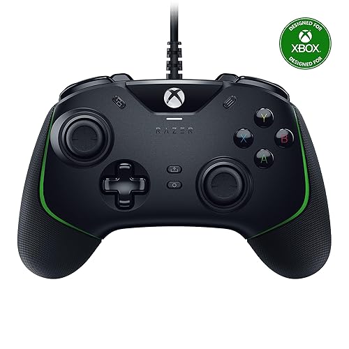Razer Wolverine V2 Wired Gaming Controller for Xbox Series X|S, Xbox One, PC: Remappable Front-Facing Buttons - Mecha-Tactile Action Buttons and D-Pad - Trigger Stop-Switches - Black - Black - Controller - Wolverine V2