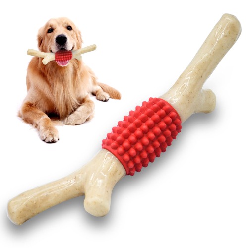 Bacon flavoured dog stick chew toy
