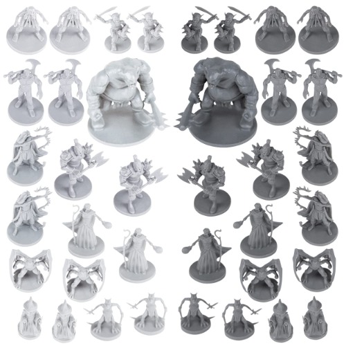 38pk Fantasy Tabletop Miniatures 