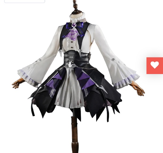 【Glowing】Dokidoki-R Game Zenless Zone Zero Cosplay Vivian Banshee Costume Vampire Girl ZZZ | Glowing Version / S-Order Processing Time Refer to Description Page