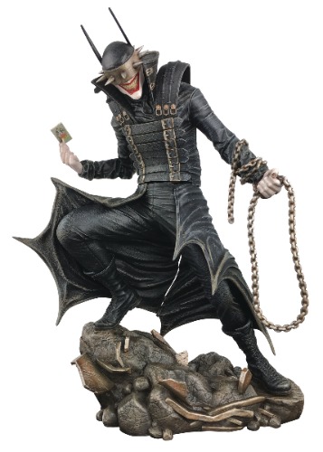 DIAMOND SELECT TOYS DC Gallery: The Batman Who Laughs PVC Diorama Figure, 9 inches - 
