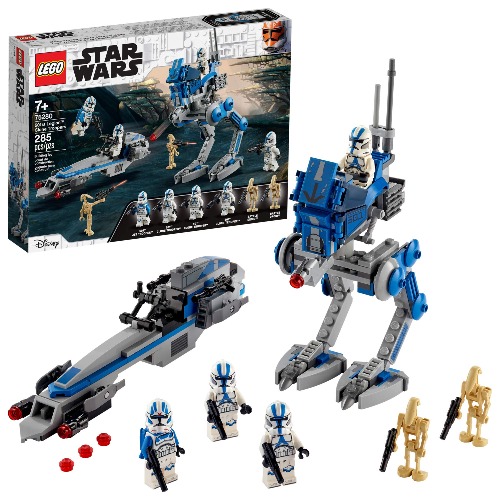 LEGO Star Wars 501st Legion Clone Troopers 75280 Building Kit, Cool Action Set for Creative Play and Awesome Building; Great Gift or Special Surprise for Kids (285 Pieces) - 