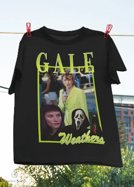 Gale Weathers Scream lime Green Tribute Essential T-shirt | Etsy UK