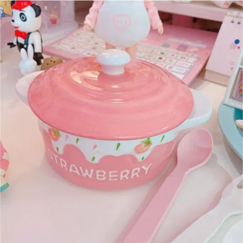 Strawberry Bowl ♡ ° . °