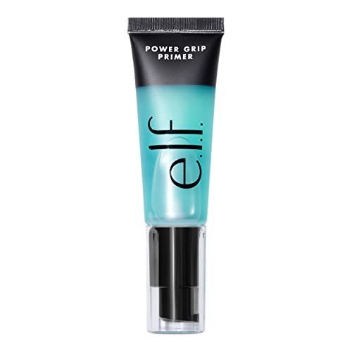 e.l.f. Power Grip Primer, Gel-Based & Hydrating Face Primer For Smoothing Skin & Gripping Makeup, Moisturizes & Primes, 0.811 Fl Oz (24 ml) - Power Grip Primer