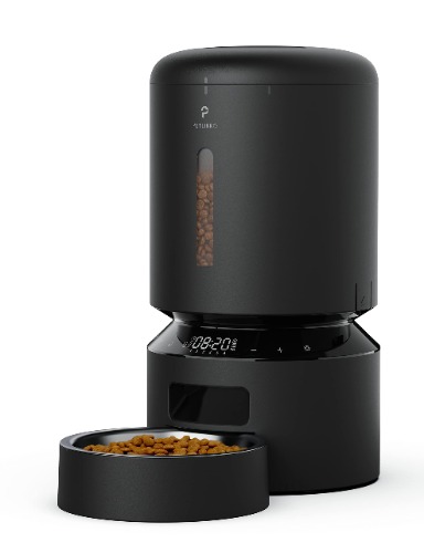 PETLIBRO Automatic Cat Feeder, Pet Dry Food Dispenser Triple Preservation & Twist Lock Lid, Up to 50 Portions 6 Meals Per Day, Granary for Cats / Dogs