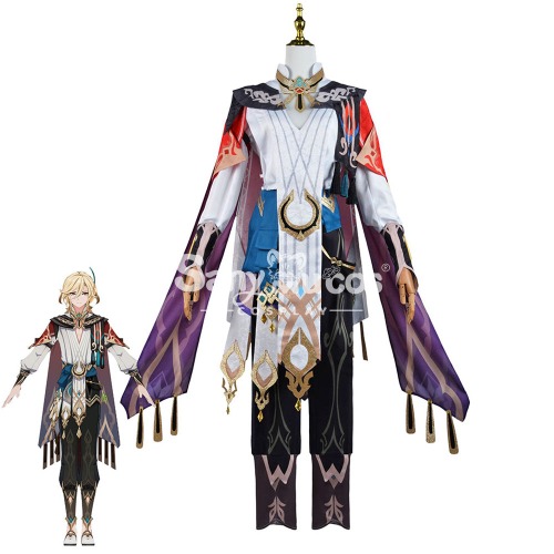 【In Stock】Game Genshin Impact Cosplay Kaveh Cosplay Costume Plus Size - L