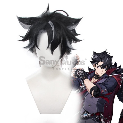 Game Genshin Impact Cosplay Wriothesley Cosplay Wig