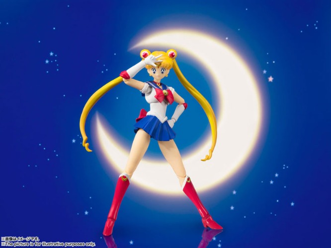 SH Figuarts Sailor Moon -Animation Color Edition- [Bandai] - Brand New