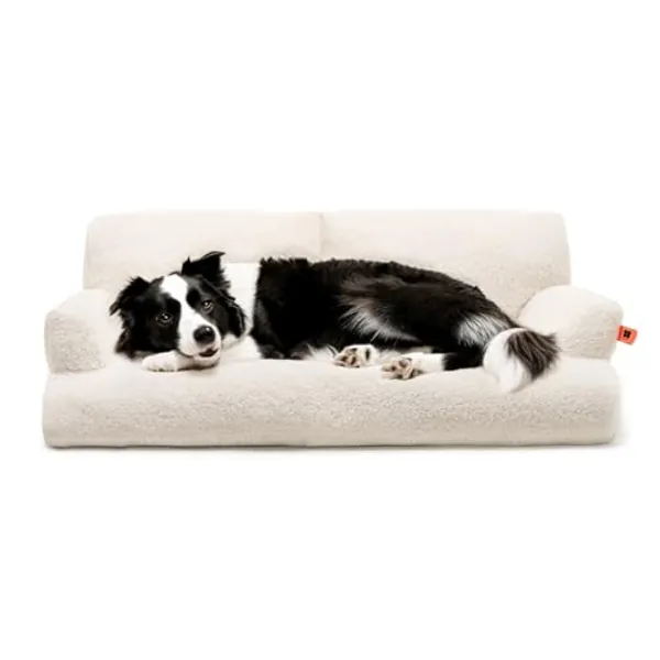 MEWOOFUN Dog Sofa Bed for Medium or Large Dogs & Cats, Pet Sofa with Removable Washable Cover, Nonskid Bottom Pet Couch Bed, 40" Lx24 Wx12 H