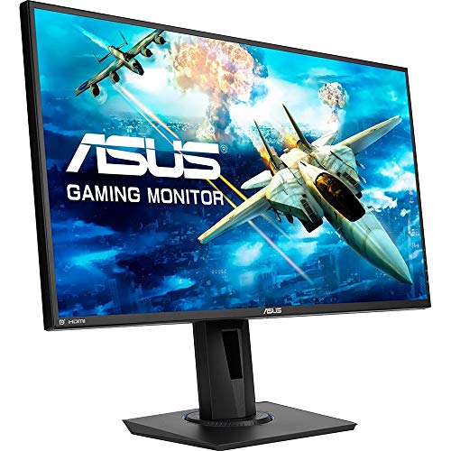 ASUS VG278Q 27” 1080P Full HD 144Hz 1ms Eye Care G-Sync Compatible Adaptive Sync Gaming Monitor with DP HDMI DVI, Black - 27" 144Hz G-SYNC