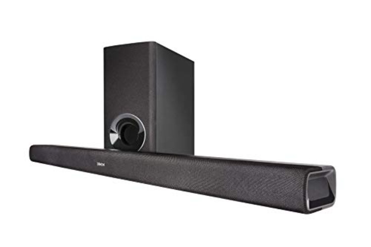 Denon DHT-S216 Soundbar for Surround Sound System, Bluetooth Sound Bar with Built-in Subwoofers, Dolby Digital, DTS Decoding, Dialogue Enhancer, HDMI ARC, Wall Mountable, Music Streaming - DHT-S316 Soundbar + Subwoofer