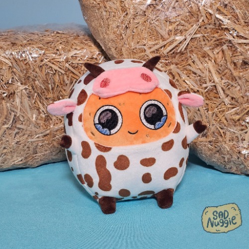 Cow Nuggie Plush