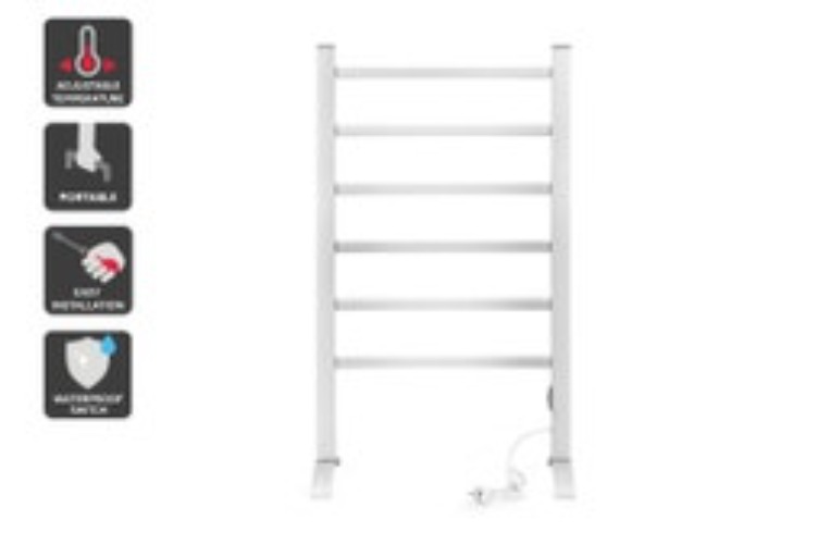 Kogan Electric Heated Towel Rail Rack