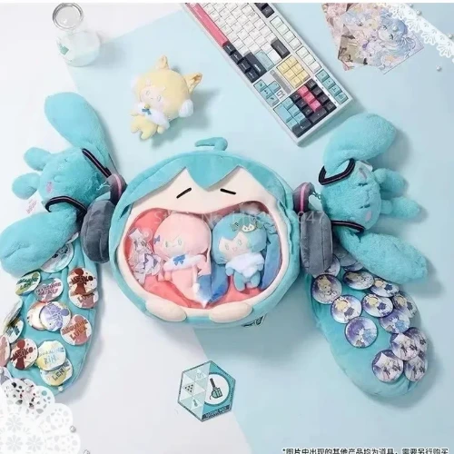 Hatsune Miku Plush Backpack