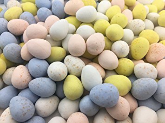 Mini Eggs Milk Chocolate Candy 5 Pounds Bulk, All Kosher Dairy Eggs With A Crisp Sugar Shell 5 lbs Bulk Egg Special Buy - 5 pound - 6 Pound (Pack of 1)