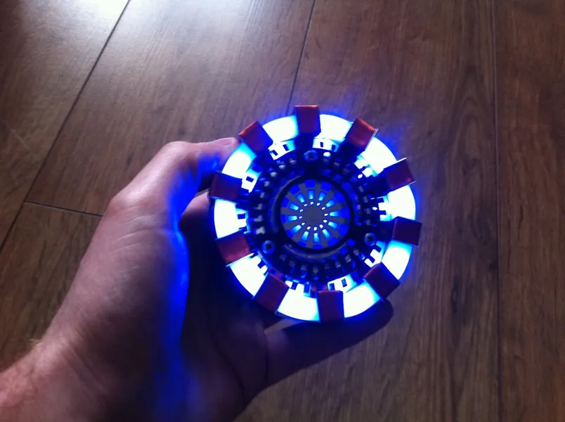IRON MAN Arc Reactor Wearable Tony Stark Prop Replica