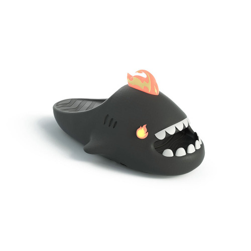 Sharkicks Pro - Fire Kaiju | Black / EU 42-43 (fits 43-44 feet): US Women's 11-12.5; US Men's 9.5-11