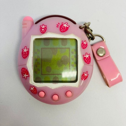 Bandai Keitai Kai Two Tamagotchi Plus Strawberry Milk Ichigo From Japan