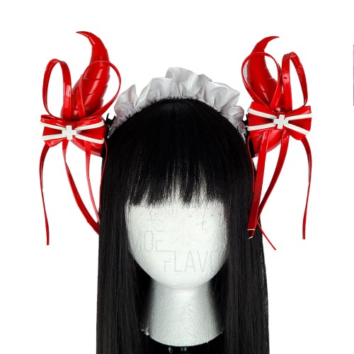 Demon Medic Headband - Red