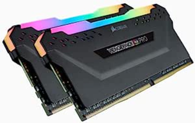 Corsair Vengeance RGB Pro 32GB (2x16GB) DDR4 3200 (PC4-25600) C16 Desktop memory – Black