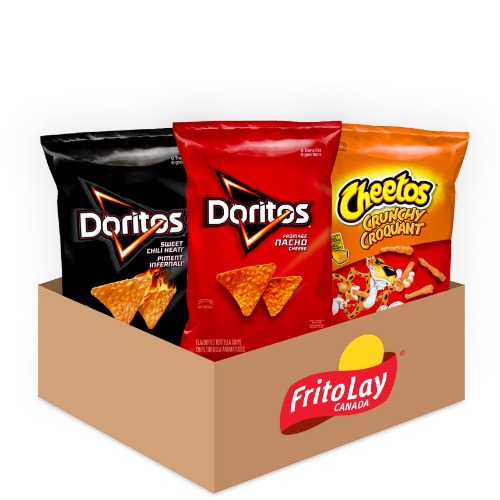 PepsiCo FRITO-Lay Lunch Time Variety Pack Chip Mix (3 Count), 755g - Lunch Time 1 Count (Pack of 1)