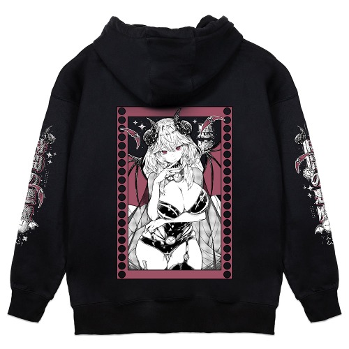 GlitchDemonoid Time Demon Hoodie | XXXL