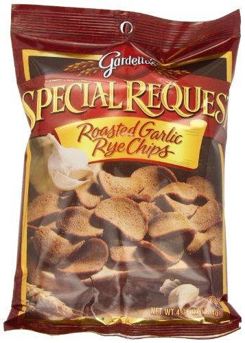 Gardetto's Special Request Roasted Garlic Rye Chips, 4.75 oz - 7 Count - Garlic - 4.75 Oz (Pack of 7)