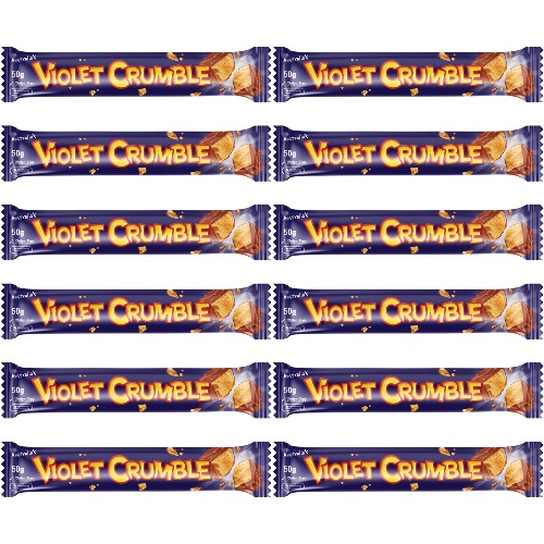 Robern Menz Violet Crumble Bars (12 Pack),Made in Australia,Imported from Australia
