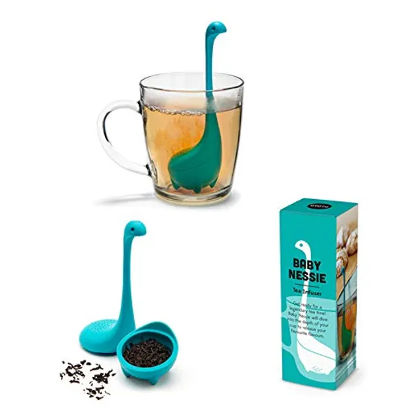 Water Monster Silicone Tea Strainer Cute Shaped Tea Infuser Novelty and Creative Shaped Tea Set