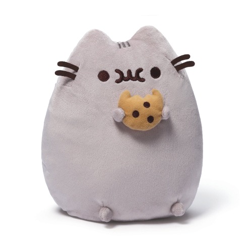 Pusheen W/Cookie Plush,Purple