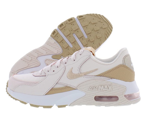 Nike Women's WMNS Air Max Excee Running Shoe - 9 US - Light Soft Pink Shimmer White
