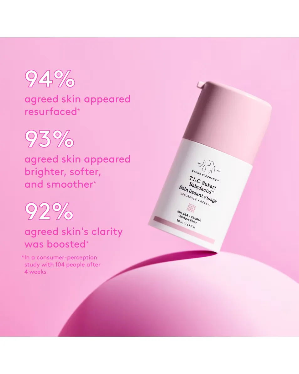 DRUNK ELEPHANT Mask T.L.C. Sukari Babyfacial | Verzorging | ICI PARIS XL