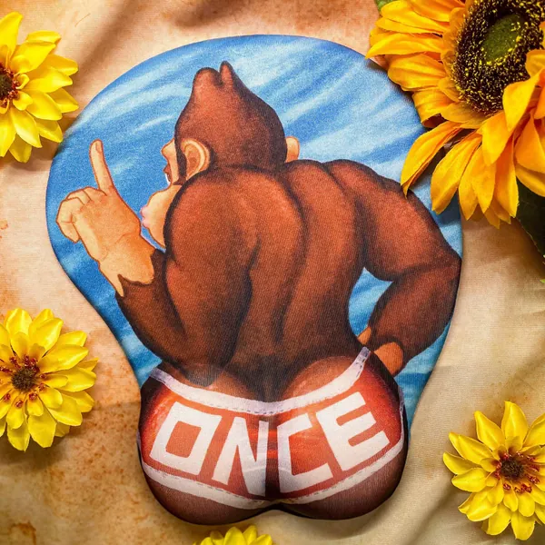 Donkey Kong ONCE Booty 3D Mousepad