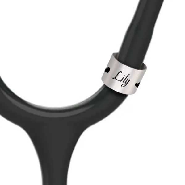 Personalized Stethoscope Name Tag Custom Stethoscope ID Charm Accessories for Nurse Doctor Vet - Style 1