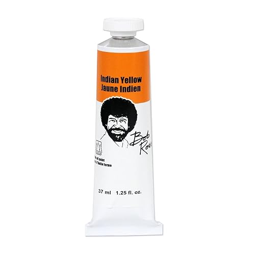 Bob Ross MR6070 37-Ml Artist Oil Color, Indian Yellow