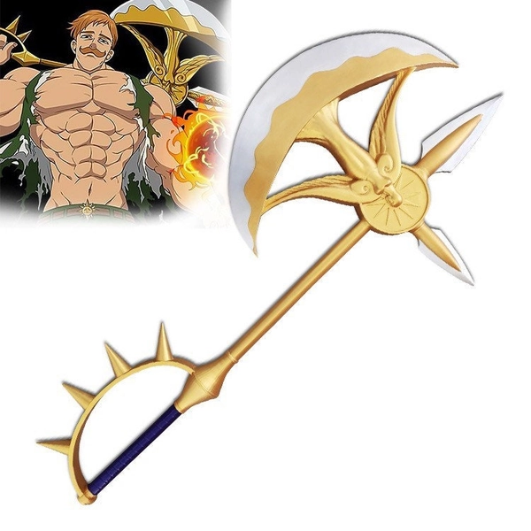 40.2”&quot; Seven Deadly Sins -Divine Axe Rhitta,  Fibreglass Resin with Metal core. Cosplay, Collectible