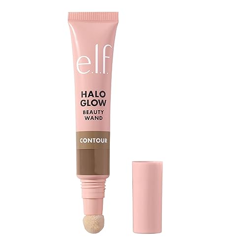 e.l.f. Halo Glow Contour Beauty Wand, Liquid Contour Wand For A Naturally Sculpted Look, Buildable Formula, Vegan & Cruelty-free, Fair/Light - 10 ml (Pack of 1) - Fair/Light