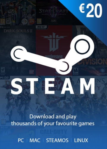 Kaufen Steam Gift Card 20€ Steam