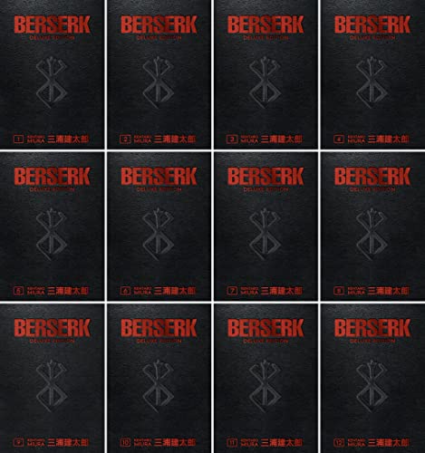 Berserk Deluxe Edition: The Complete Hardcover Collection, Books 1-12