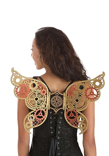 Steampunk Filigree Wings Standard - Standard