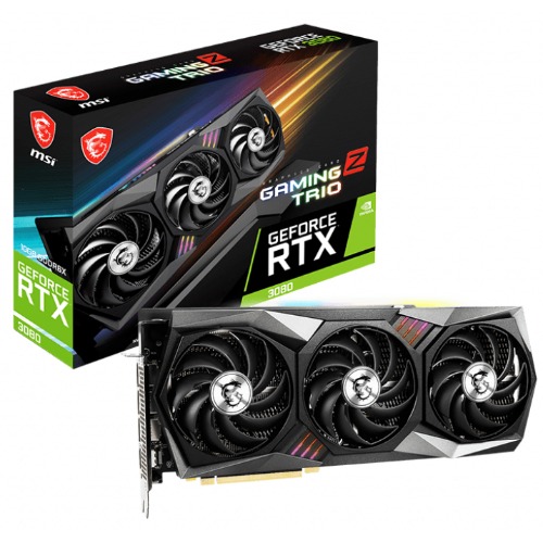 MSI GeForce RTX 3080 Gaming Z Trio LHR 10GB GDDR6X PCI-Express Graphics Card