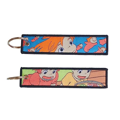 Gearcatweel 1 Pack Anime Jet Tag Motorcycle Keychains Key Tag -JDM Jet Tag Keychian for Motorcycles,Car Anime Gifts - Kmh-03