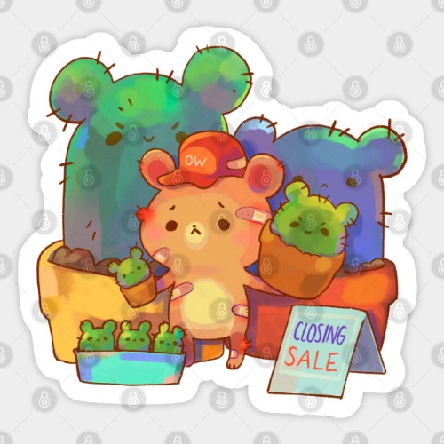 Bear Cactus Plant Shop